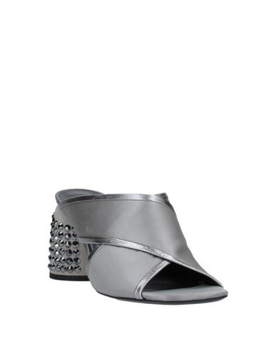 Shop Baldan Sandals In Grey