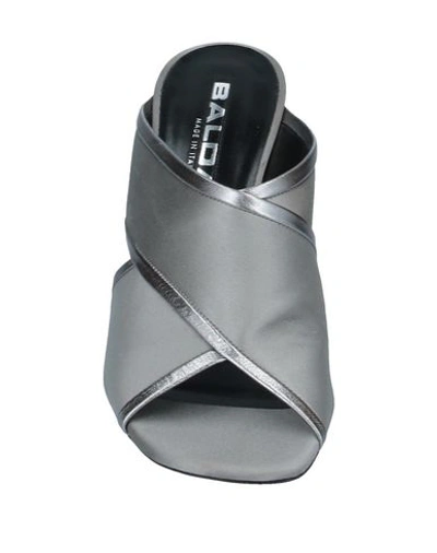 Shop Baldan Sandals In Grey