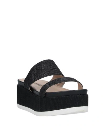 Shop Baldan Sandals In Black
