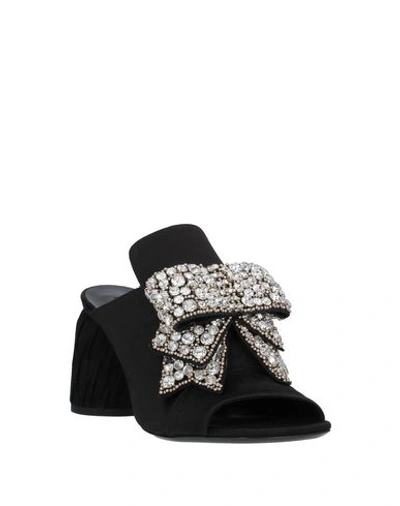 Shop Baldan Sandals In Black