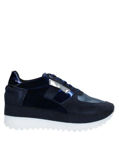 Shop Albano Sneakers In Dark Blue