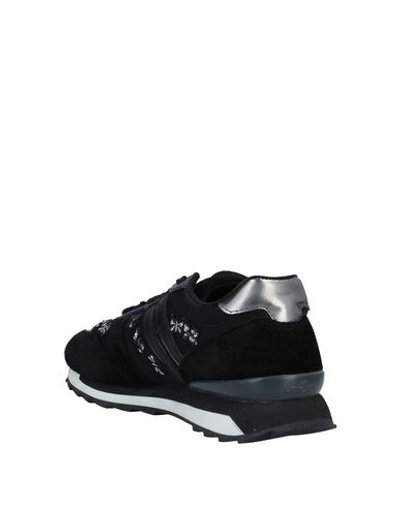 Hogan Rebel Sneakers In Black