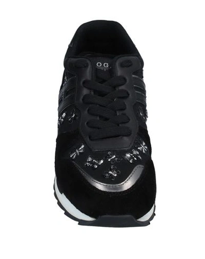 Hogan Rebel Sneakers In Black