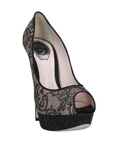 Shop René Caovilla Pump In Black