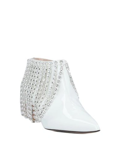 Shop Christopher Kane Ankle Boot In White