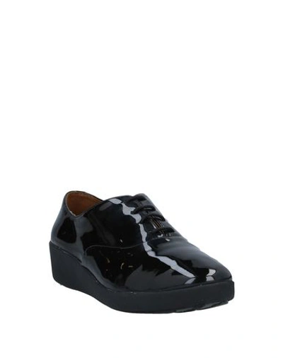 Fitflop Laced Shoes In Black