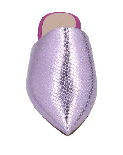 Shop Aldo Castagna Mules In Lilac