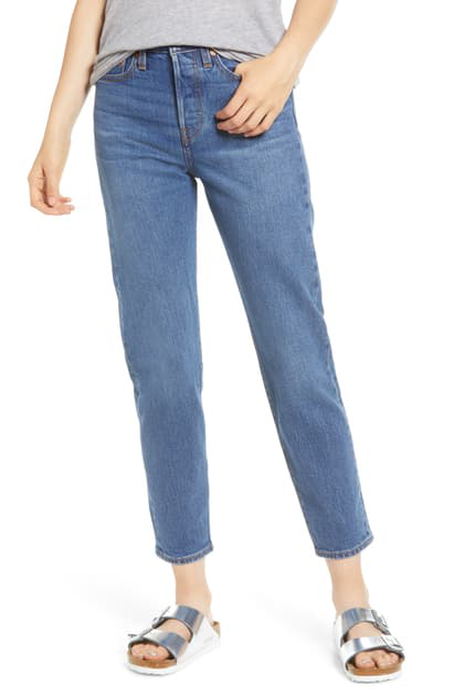 levi's wedgie high rise jeans