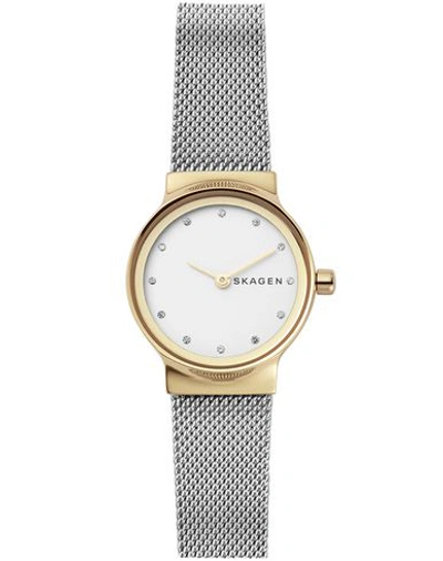 Shop Skagen Wrist Watch In Gold