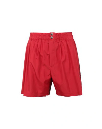 Shop M1992 Man Shorts & Bermuda Shorts Red Size 32 Polyester
