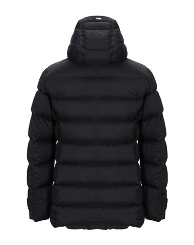 Herno Man Down Jacket Black Size 44 Polyamide In Black