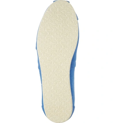 Shop Toms Classic Canvas Slip-on In Blue Crush Heritage Canvas