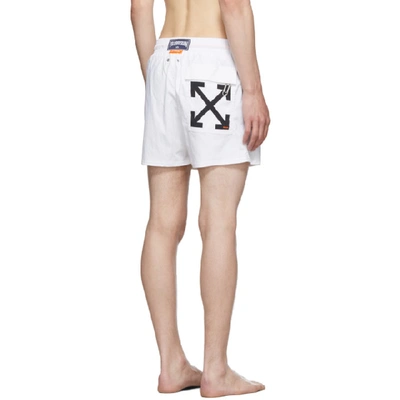 Off white White Vilebrequin Edition Arrows Moorise Swim Shorts ModeSens