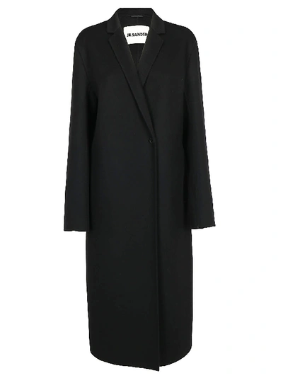 Shop Jil Sander Cashmere Lebron Coat In Black