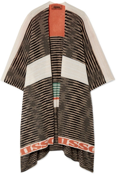 Shop Missoni Intarsia Cashmere Wrap