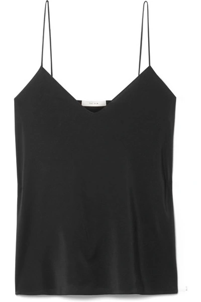 Shop The Row Prima Silk-satin Camisole In Black