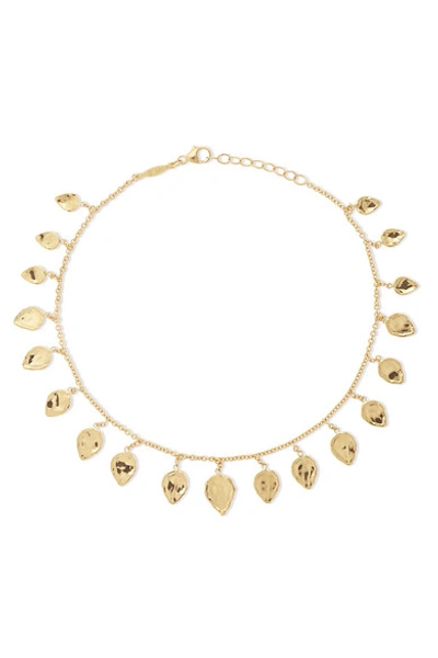 Shop Jacquie Aiche 14-karat Gold Anklet