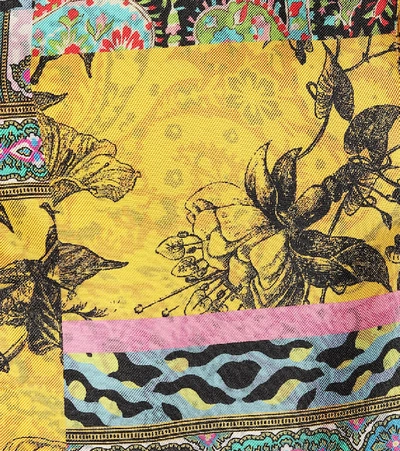 Shop Etro Printed Silk Jacket In Multicoloured