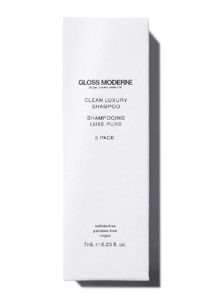 Shop Gloss Moderne Clean Luxury Travel Shampoo (5-pack)