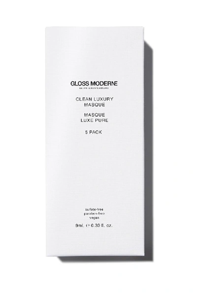 Shop Gloss Moderne Clean Luxury Travel Masque (5-pack)