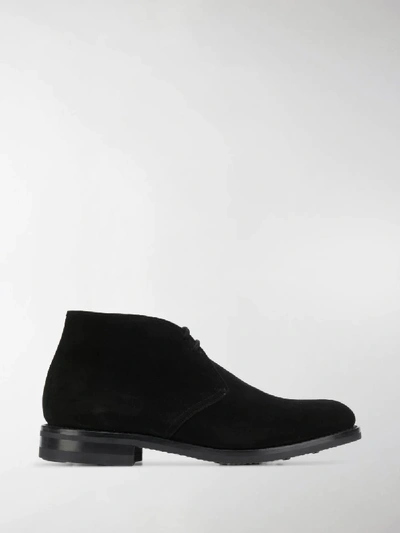 Shop Church's Rayder Lace Up Boots In Black