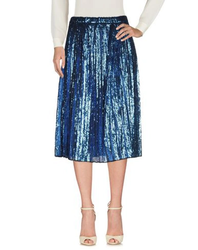 Shop N°21 3/4 Length Skirts In Blue