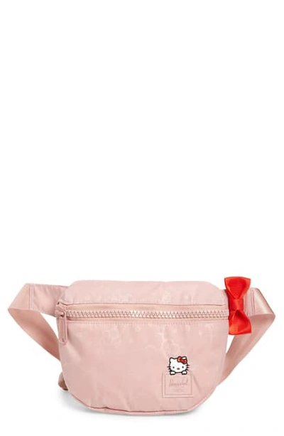 Shop Herschel Supply Co Hello Kitty Fifteen Belt Bag In Pale Mauve