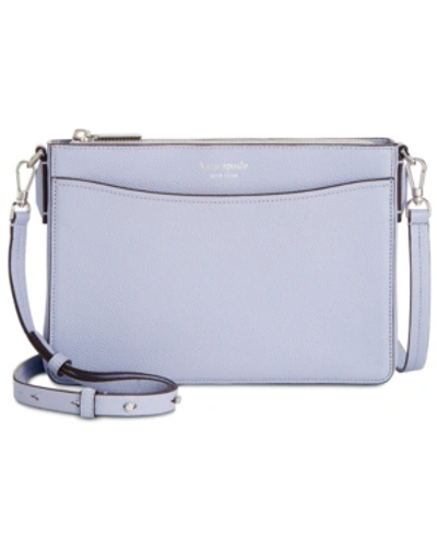 Shop Kate Spade New York Margaux Crossbody In Frozen Lilac/silver