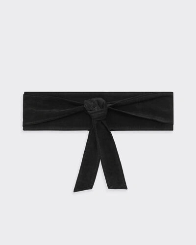 Shop Iro Simply2 Belt In Black