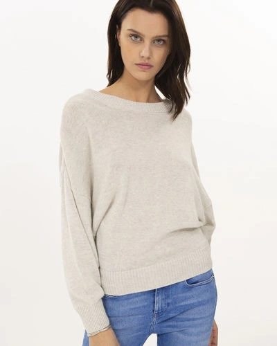 Shop Iro Bold Sweater In Off White