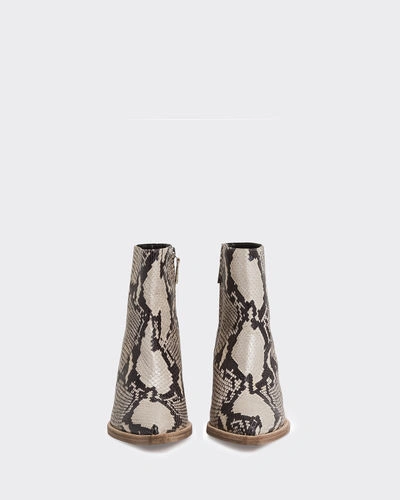 Shop Iro Arezela Boots In Natural White