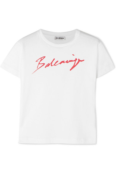 balenciaga t shirt red