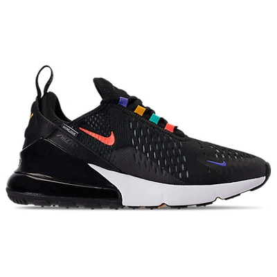 Shop Nike Women's Air Max 270 Casual Shoes In Black