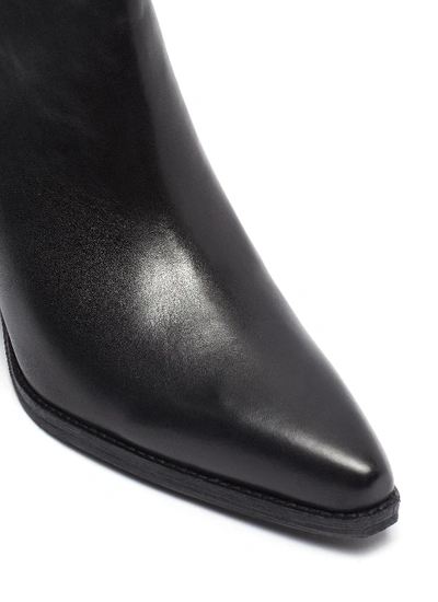 Shop Sam Edelman 'walden' Leather Ankle Boots In Black