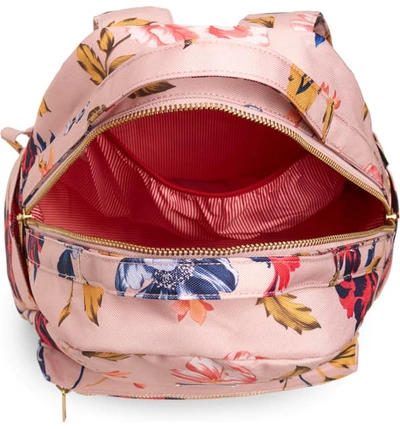 Shop Herschel Supply Co Nova Mid Volume Backpack - Pink In Winter Flora
