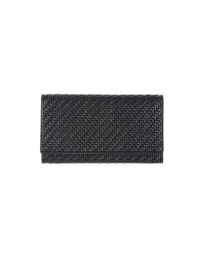 Shop Ermenegildo Zegna Zegna Man Wallet Black Size - Soft Leather