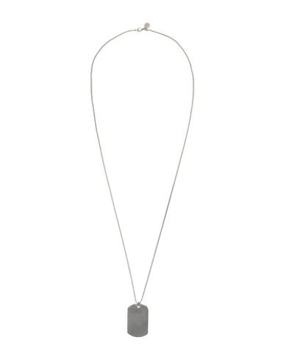 Shop Nove25 Necklace In Silver