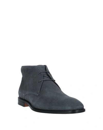 Shop Tod's Ankle Boots In Lead