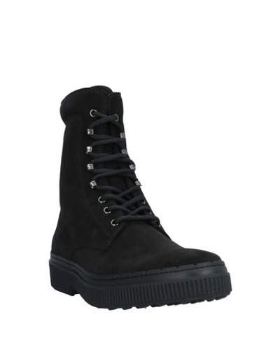 Tod's Ankle Boots In Black