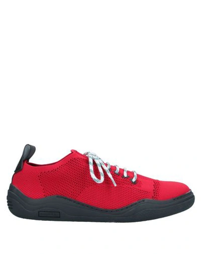 Shop Lanvin Sneakers In Red
