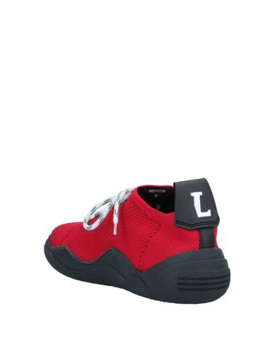 Shop Lanvin Sneakers In Red