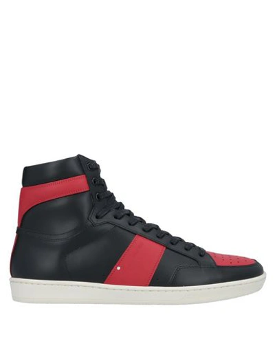 Shop Saint Laurent Sneakers In Black