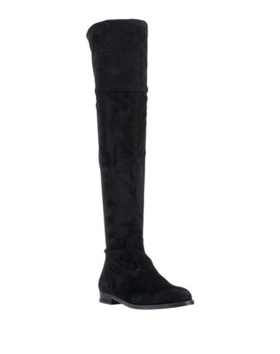 Shop Anna Baiguera Knee Boots In Black