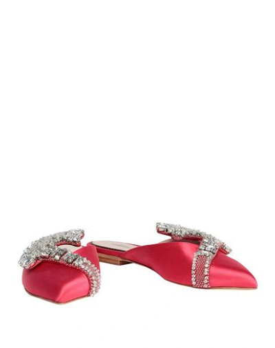 Shop Paula Cademartori Mules & Clogs In Fuchsia