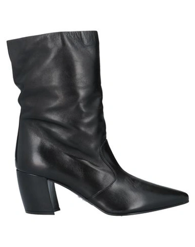 Shop Prada Ankle Boots In Black