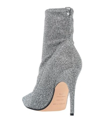 Shop Sergio Rossi Ankle Boot In Silver