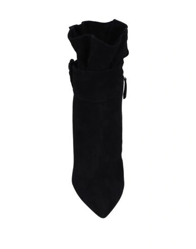 Shop Aquazzura Ankle Boots In Black
