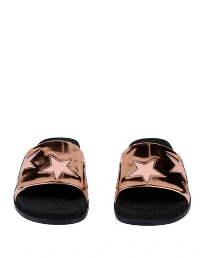Shop Stella Mccartney Sandals In Pastel Pink