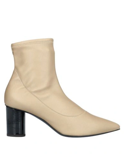 Shop Giuseppe Zanotti Ankle Boots In Sand
