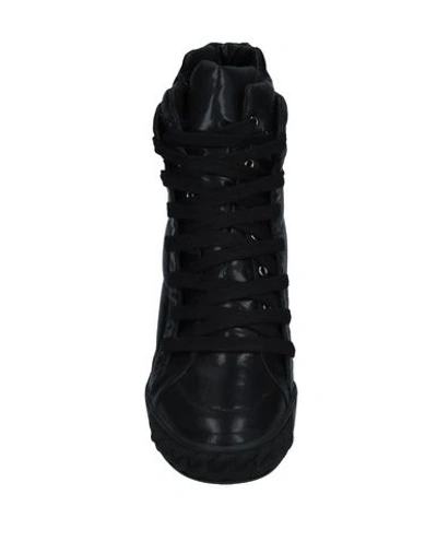 Shop Casadei Sneakers In Black